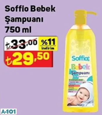 SOFFİO BEBEK ŞAMPUANI SOFFİO BEBEK ŞAMPUANI